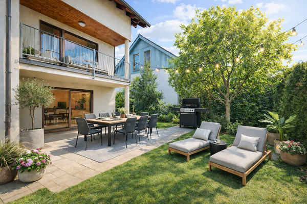 Außen | Terrasse & Garten (1), virt. Darstellung