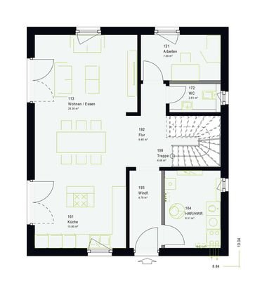 Beispiel Grundriss EG