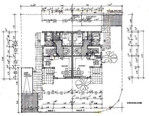 Grundriss Erdgeschoss