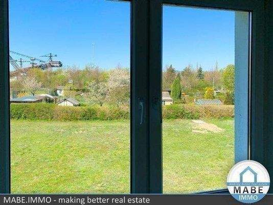 Ausblick aus dem Schlafzimmer 