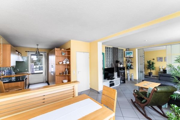 Wohnzimmer / Küche Obergeschoss