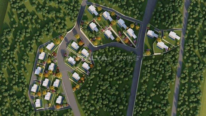 Detached Villas with Stylish Designs in Bodrum Yalikavak