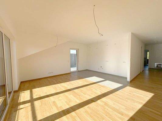 Wohn- und Essbereich mit Küche