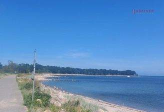 Blick auf Strand 100 Metern entfernt