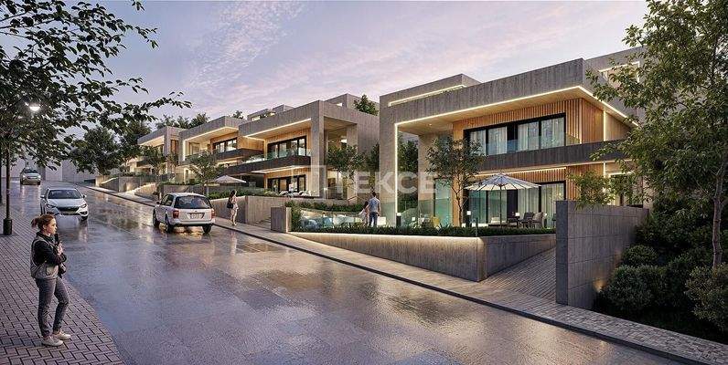 Detached Villas with Private Pools Intertwined with Nature in Urla