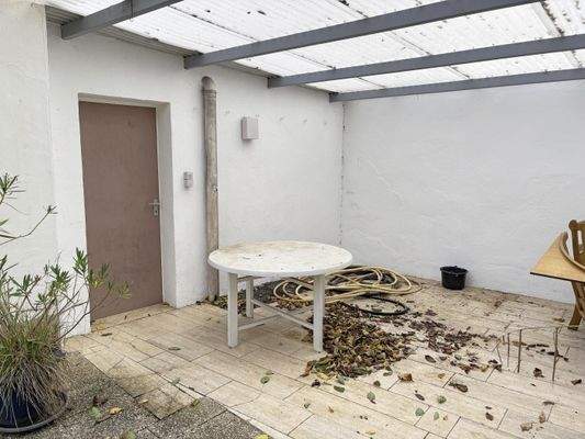 überdachter Freisitz