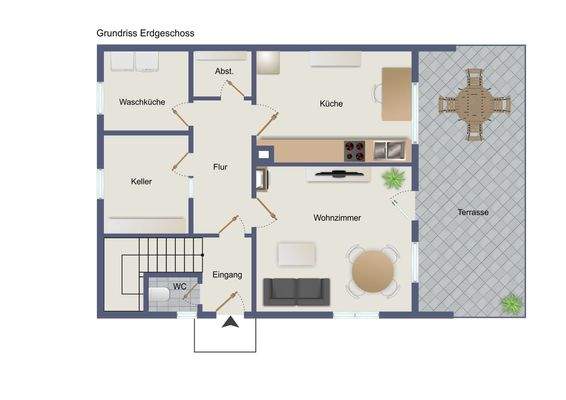 Grundriss Erdgeschoss