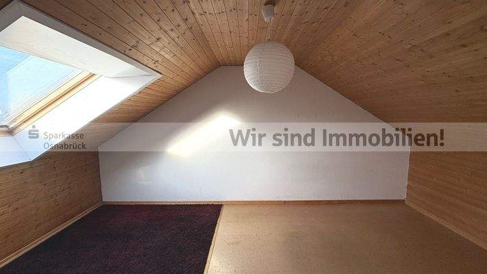 Spitzboden ausgebaut