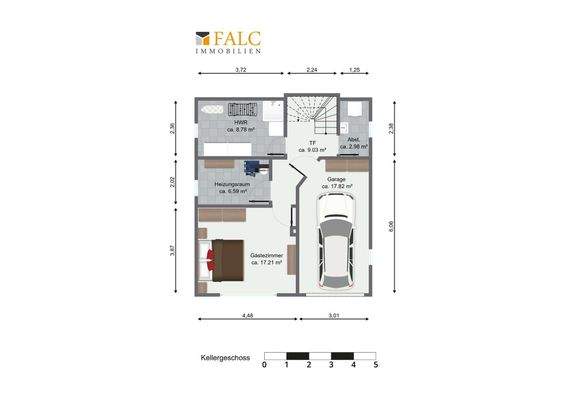 Grundriss Untergeschoß 