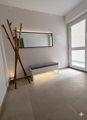 Vorraum - Visualisierung/Einrichtungsbeispiel