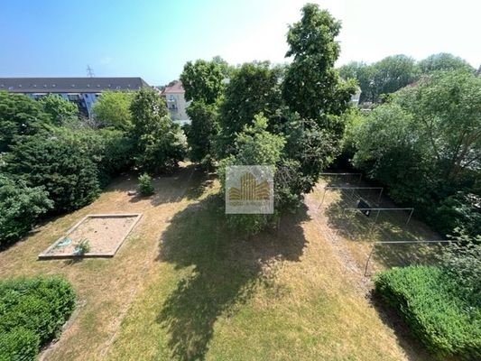 Ausblick Balkon