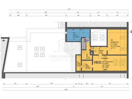 Grundriss - Dachgeschoss