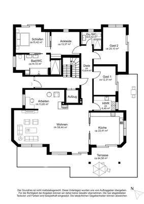 Grundriss Erdgeschoss