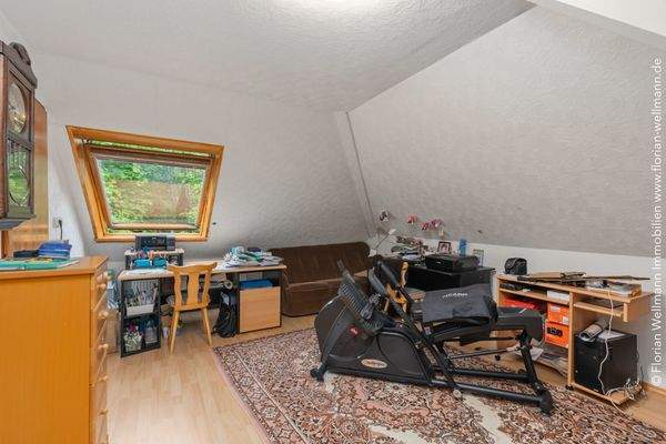 Flexibel nutzbares Wohn- und Schlafzimmer (17,24m², im Grundriss Nr. 2).