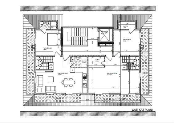 Apartments 300 m from the Beach in Alanya Kestel