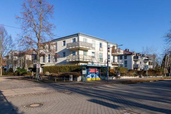 Blick von der Straße