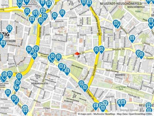 Geolyzer Kartenausschnitt