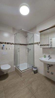 Duschbad im Apartment OG
