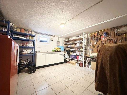 Keller Werkstatt und Vorrat