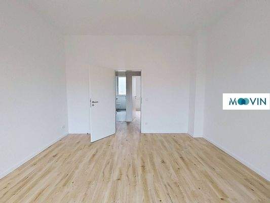 Ansicht II: Wohn- und Esszimmer