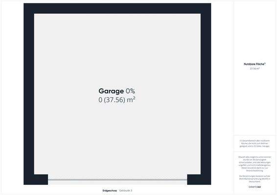 Grundriss Doppelgarage