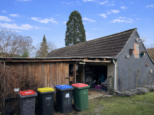 Garage Schuppen Eingang