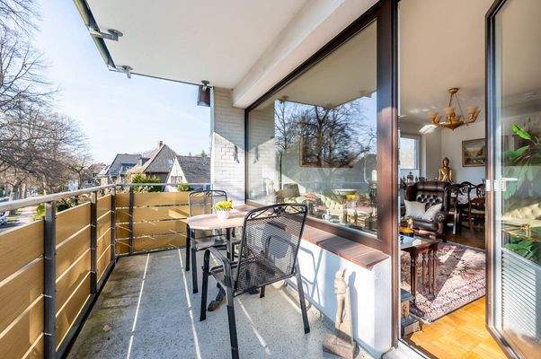 Balkon 1. Obergeschoss links