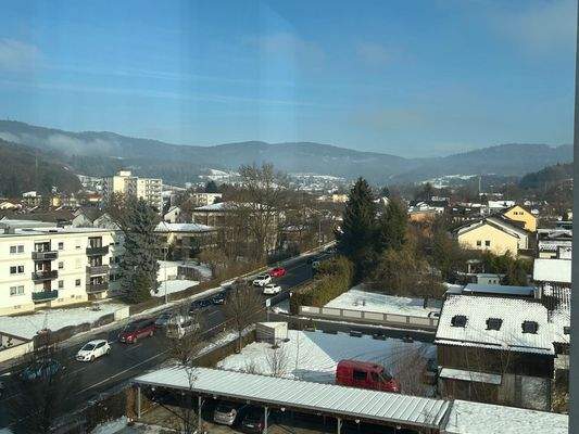 Was für ein Weitblick aus der Wohnung