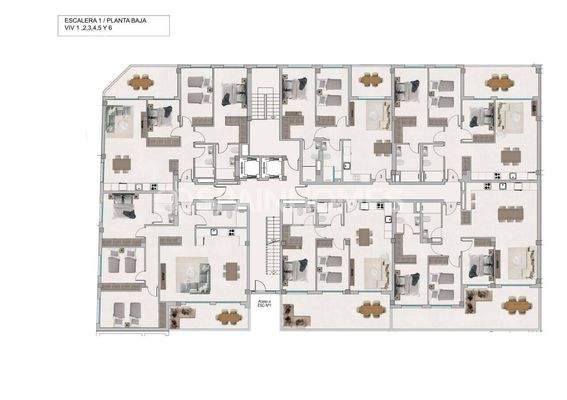 2 and 3-Bedroom Real Estate in a Complex in Santa Pola Alicante