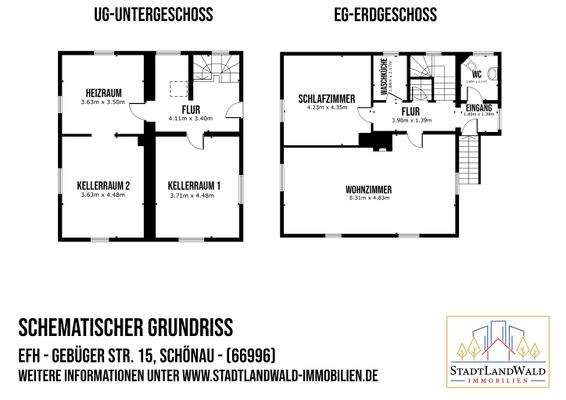 Grundriss - UG + EG
