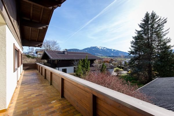 Ausblick Balkon