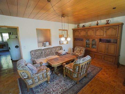 Wohnzimmer Hauptwohnung EG