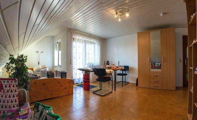 Dachgeschoss, Zimmer