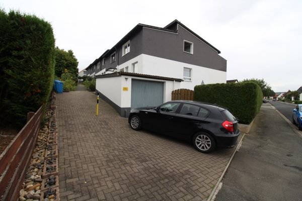 Zugang zum Reihenmittelhaus