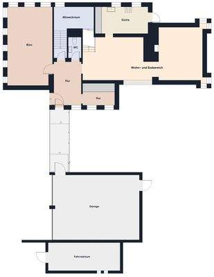 Grundriss ohne Maßstab - EG