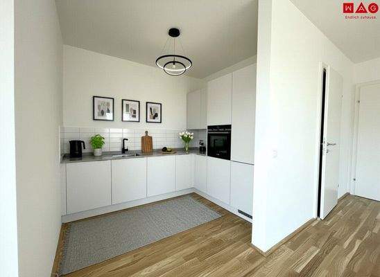 Möblierungsvorschlag Küche KI generiert