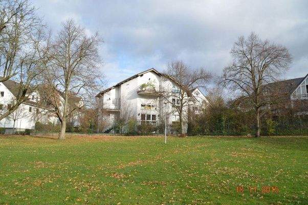 Südseite des Hauses