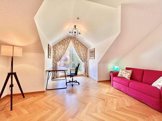 Wohnbereich im Dachgeschoss