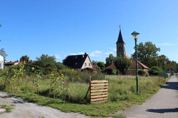 Grundstück-Sicht von linker Seite