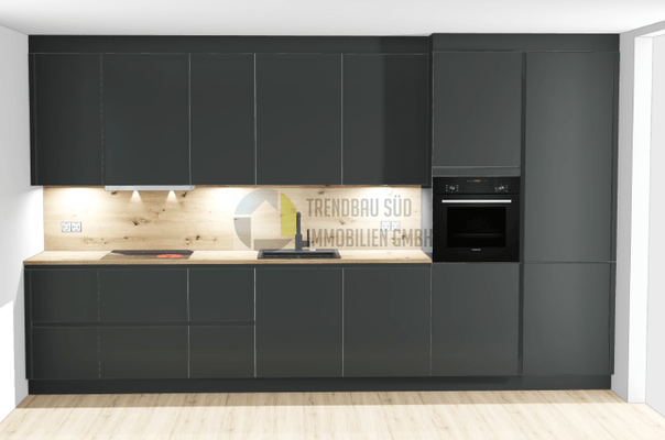 Perspektive Küchenansicht 
