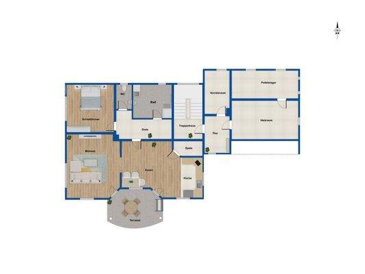 Grundriss Untergeschoss