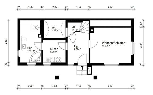 Grundriss Erdgeschoss