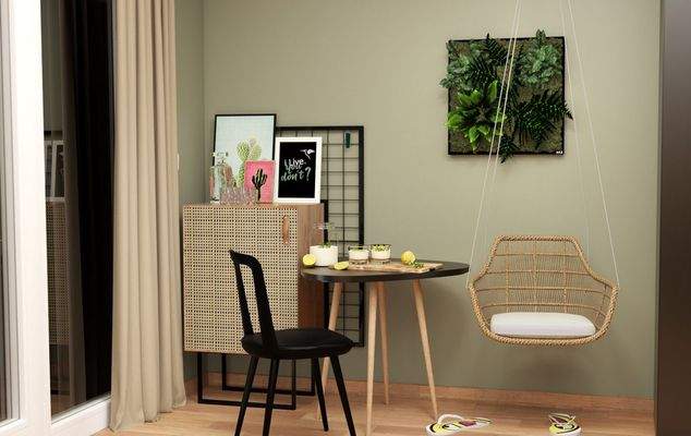 Beispiel Mikroapartment (Visualisierung)