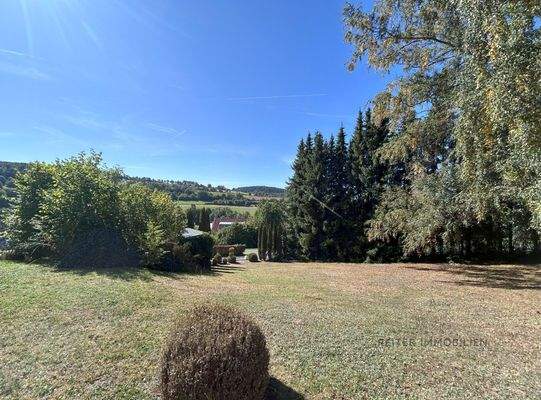 großzügiger, uneinsehbarer Garten