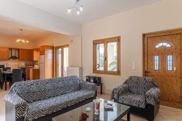 Kreta, Gavalochori: Zwei Villen und ein Studio mit einzigartigem Panoramablick auf das Meer zu verkaufen