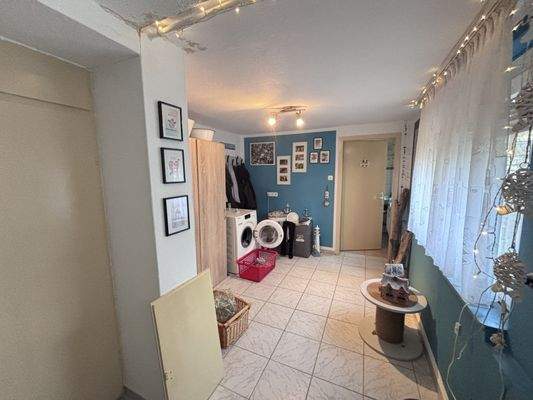 Die Waschküche im EG