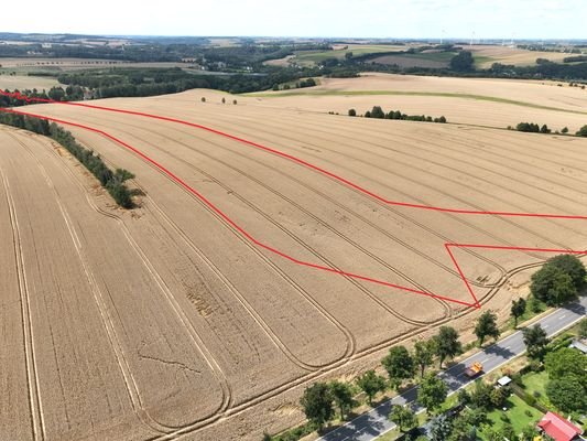 Luftaufnahme - Blick Richtung Süd-Westen