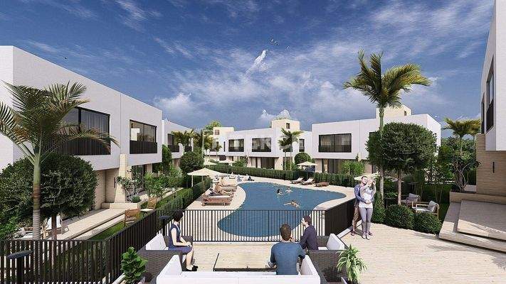 Villas in a Natural Setting Close to the Beach in Antalya Kemerağzı