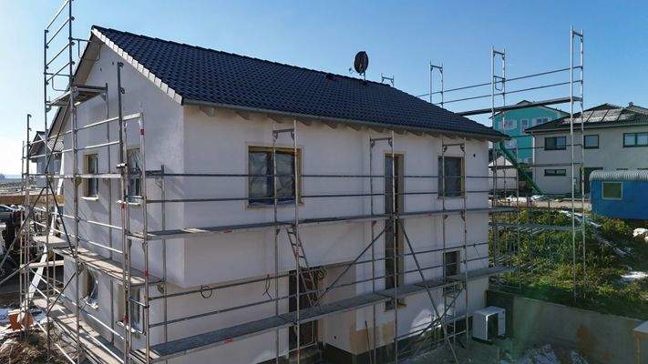 Hausansicht Nord-Ost mit Eingang