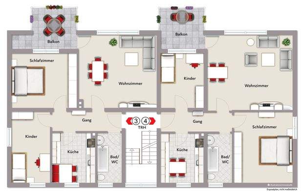 Grundriss Obergeschoss